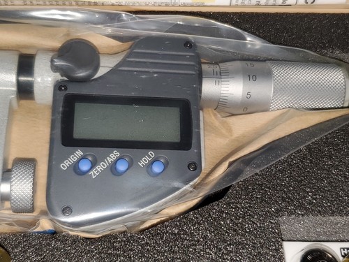 Mitutoyo UniMike METRIC ONLY Multi Anvil Digital Outside Micrometer 25-50mm - Picture 4 of 7
