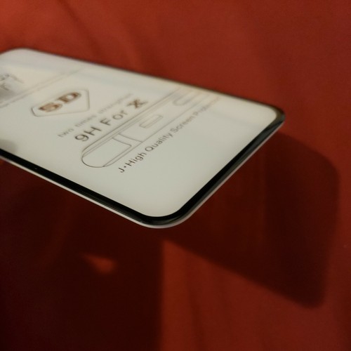 9H 5D Full Cover Tempered Glass Protective film for iPhone X Black - Picture 3 of 4