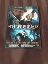 The Three Burials of Melquiades Estrada - Tommy Lee jones (DVD, 2006) Rated R Co