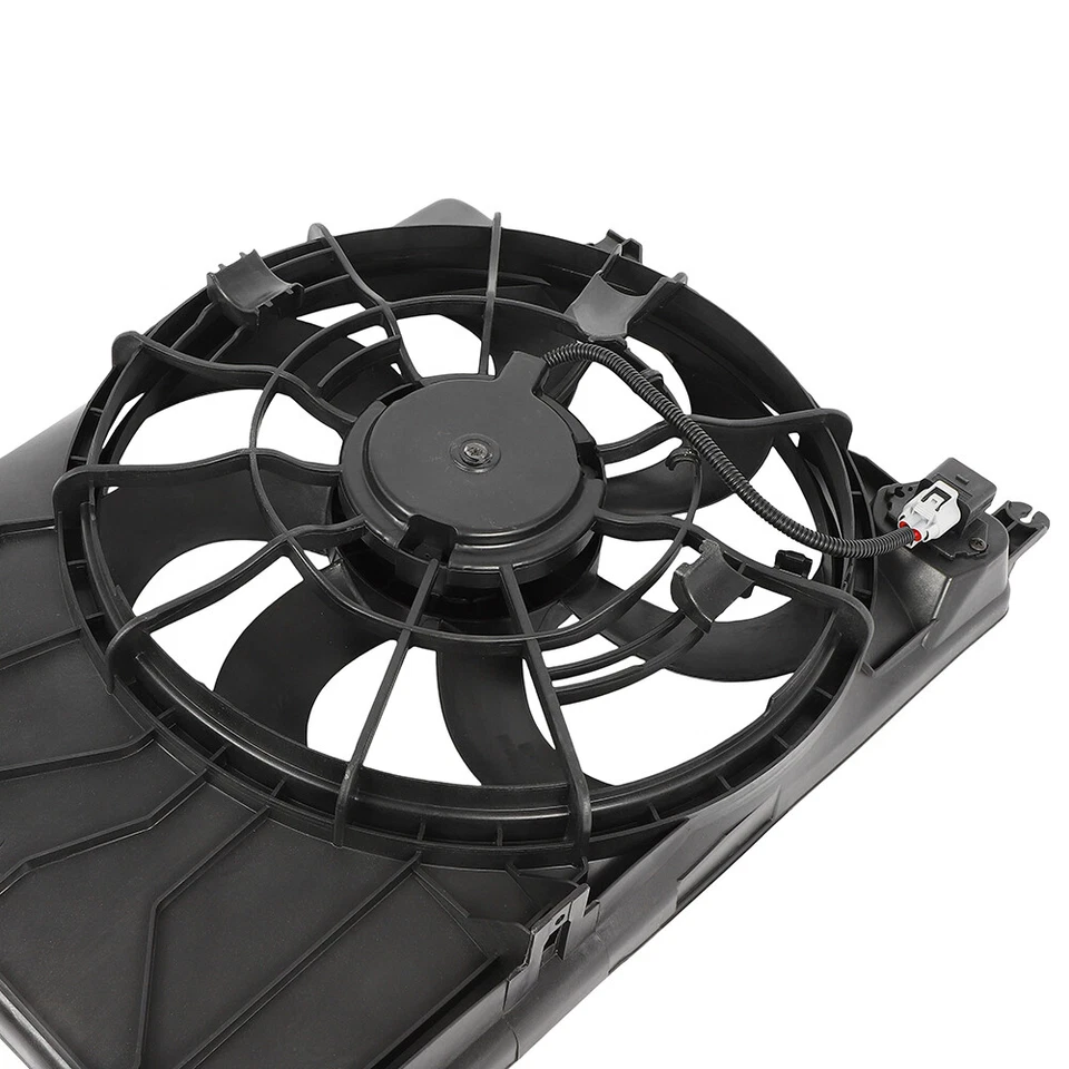 Electric Radiator Fan Assembly Fits 2010-2015 Hyundai Tucson 11-16 Kia Sportage Foto 3 de 4