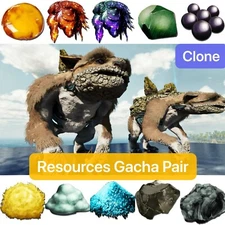Gacha, ASA Dust/BP/Obsidian/Metal/Poly/Gems/Sulfur/Sap Survival Ascended