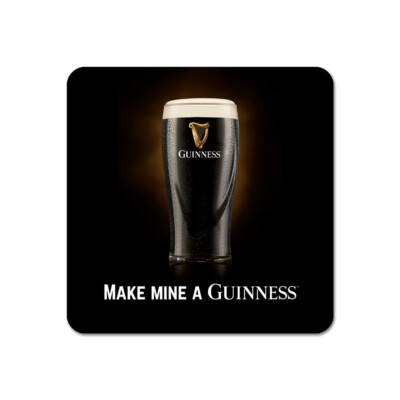 Guinness Blech Untersetzer  - Pint - Make Mine a Guinness  - GD05 5er Set