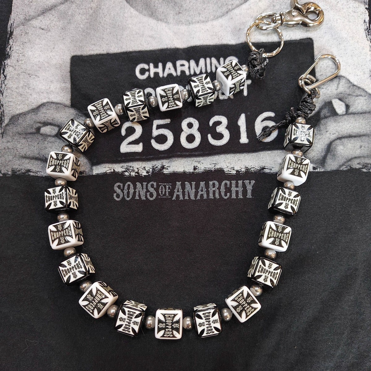 West coast choppers wb and handmade / chain wallet jeans chain 
