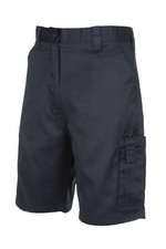 Mens Cargo Combat Work Shorts Size 30 to 40 - BLACK or NAVY WORKWEAR SHORTS