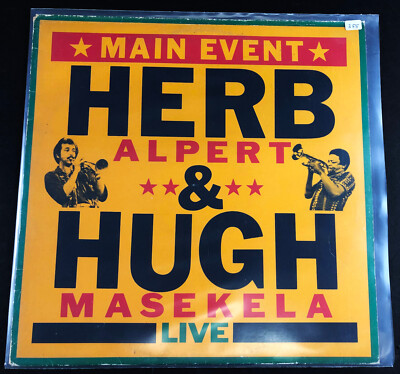 12''LP Herb Alpert & Hugh Masekela   Main Event Live - 1978 A&M AMLH 64727 ! nm