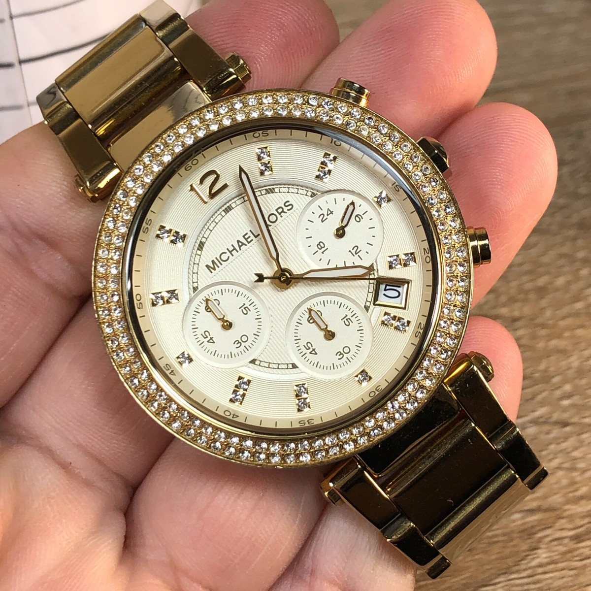 Michael Kors MK5354 Women's Stainless Steel Analog Champagne
