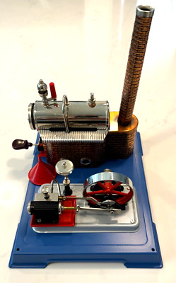 WILESCO D 10 STEAM ENGINE DAMPFMASCHINE W/BOX