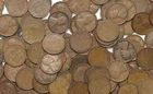 1954 Philadelphia Mint Wheat Cent P Copper Penny Lincoln NOT Indian unc DDO free
