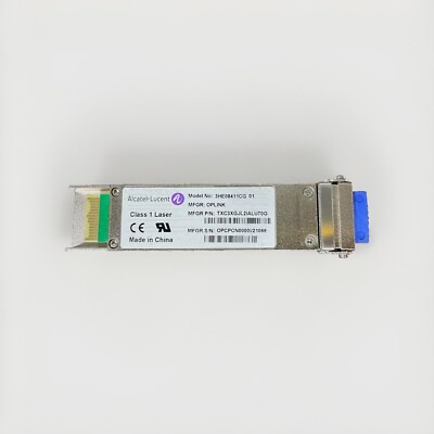 NEW Original Alcatel-Lucent  3HE08411CG XFP 10GBASE-ZR  CWDM 1591nm 70km