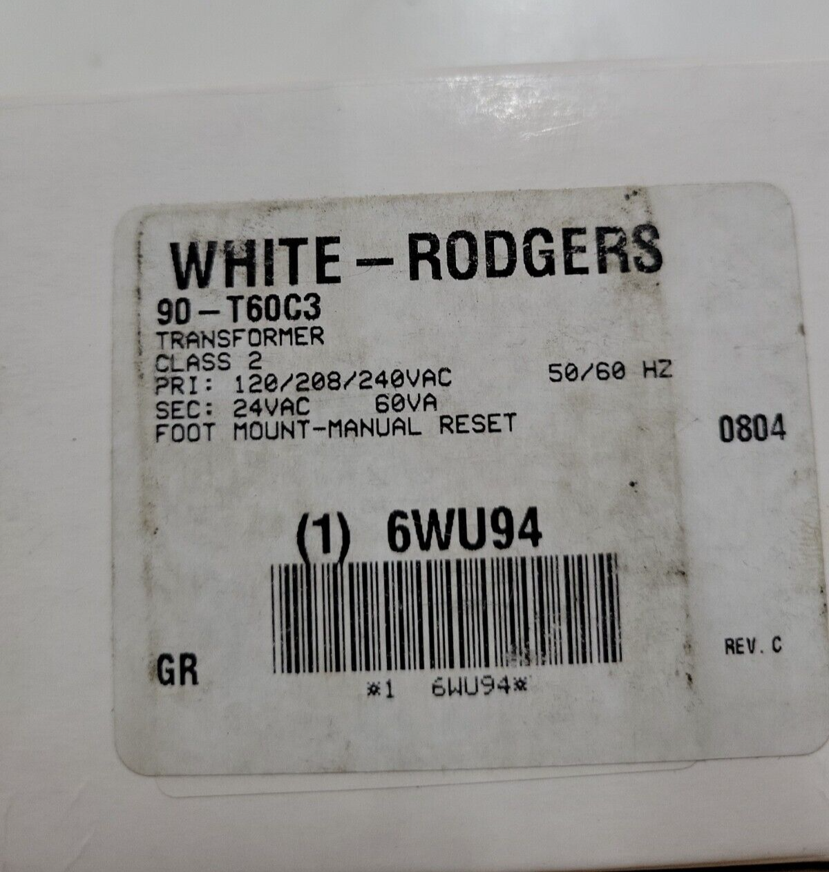 24V 40VA Control Transformer Primary 120, 208, 240V Secondary 24V HVAC Furnace Transformer Multi - View #3