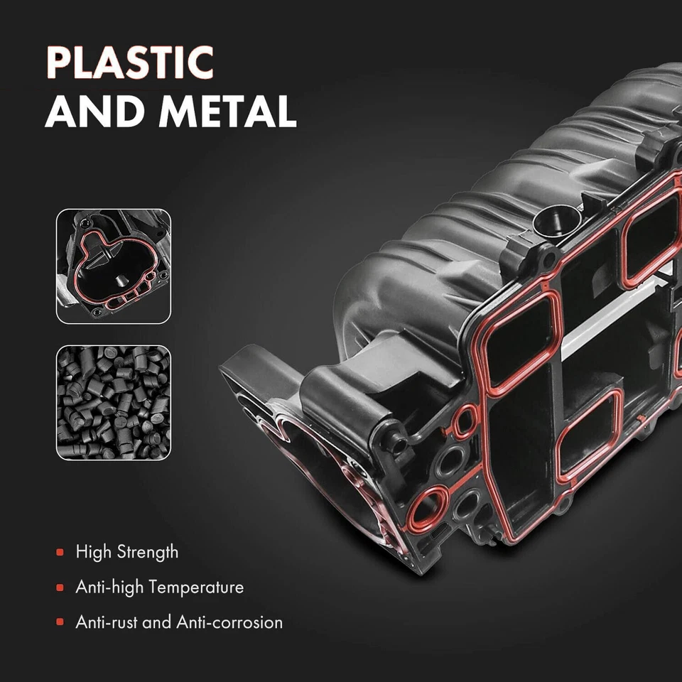 Colector de admisión superior con junta para Chevy Buick Olds 3800 1995-2005 3,8 L V6 nuevo Foto 3 de 4