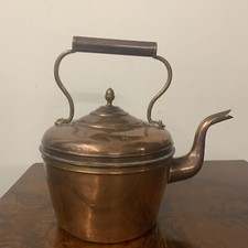 Antique  Copper Teapot￼ - Stove - Gas - Log Burner