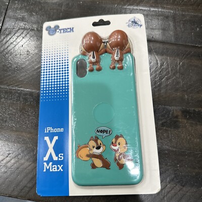 Disney Parks D-tech Chip And Dale iPhone XS Max Phone Case NEW