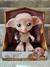 Dobby Elf Doll w/ Sock Harry Potter Interactive Magical 8.5" WIZARDING WORLD New