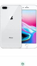Apple iPhone 8 Plus - 256 GB - Silver Unlocked with TikTok still installed