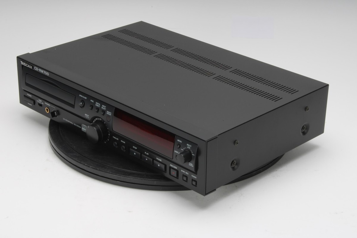 TASCAM Cd-rw700 CD Burner CDRW700 CDRW 700 Recorder U121282