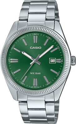 CASIO Collection MTP-1302D-3AJF Dark Green Quartz Men's Watch From Japan