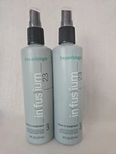 Lot Of  2 Infusium 23 (Repair)ologie Step 3 Leave-In Treatment 8oz DISCONTINUED