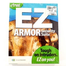 Vintage EZ Armor Security Suite Antivirus Adblocker eTrust New Factory Sealed