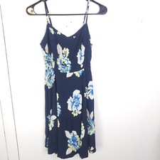 Old Navy Dress Womens Small Cami Floral Colorful Summer Sundress Zip Back