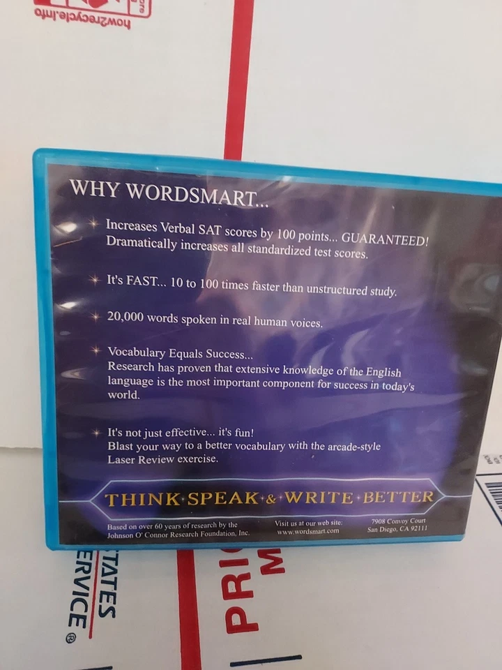 WordSmart 3 CD ROMs Challenge v3, Volume C 6th Grade and Volume D 7th Grade #191 - Image 4 of 4