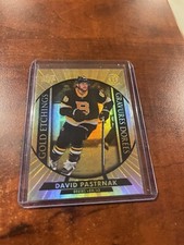 2020-21 Upper Deck Tim Hortons Gold Etchings David Pastrnak #G-6 Boston Bruins