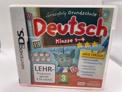 Solo in German Learning Success Primary School German 1st-4th Class Nintendo Ds Noe Pal