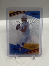 2020 Justin Herbert #'d /199 Chronicles Red Holo Clear Vision RC Chargers Rookie