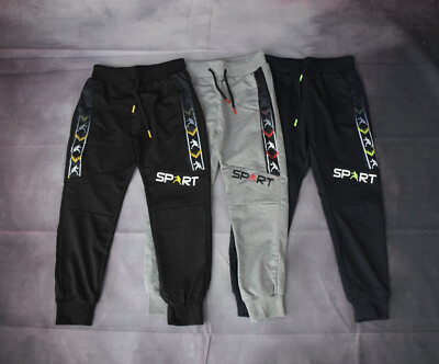 Kinder Jogginghose Neu Jungen Trainingshose 122-164 Jungen Jogginghose  Stoffhose