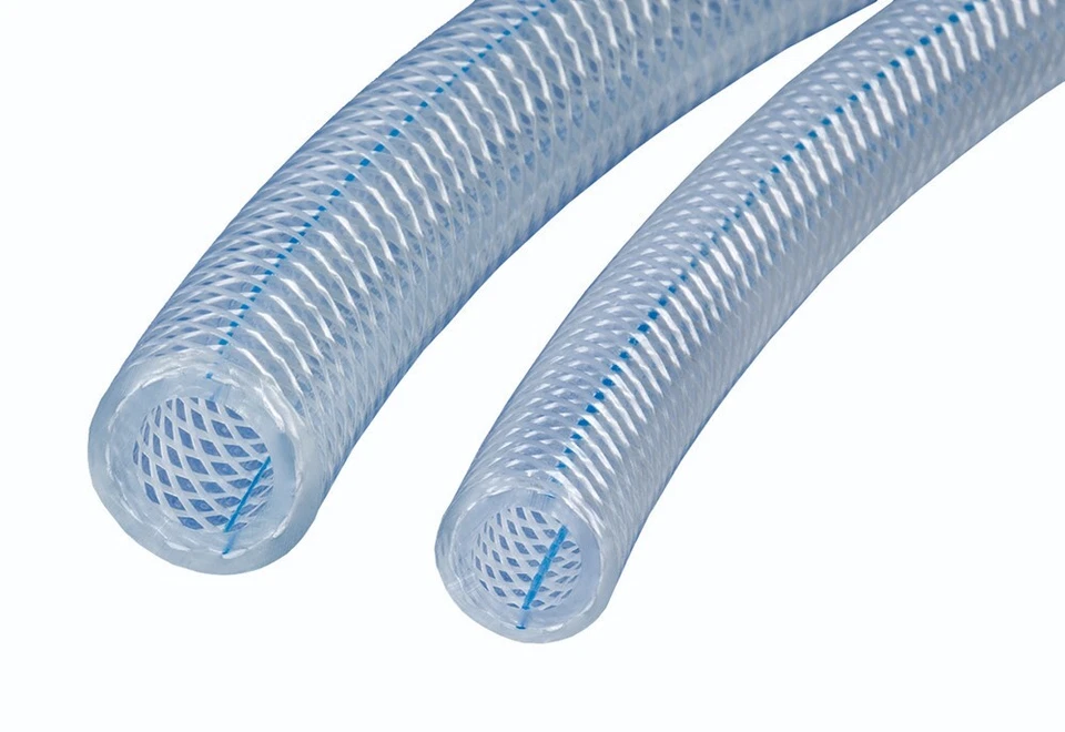 Kuri Tec Clearbraid K3130 BF Heavy Wall PVC Food & Beverage Hose 3/8"ID x 300 FT - Image 2 of 4