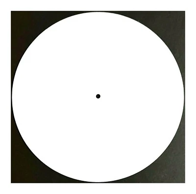 LCV 12" Bright White 3mm Felt Slipmat Med. Density Turntable Platter Mat 295mm