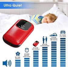 Battery Aquarium Air Pump, USB Rechargeable Fish Aerator Pump with Accessories