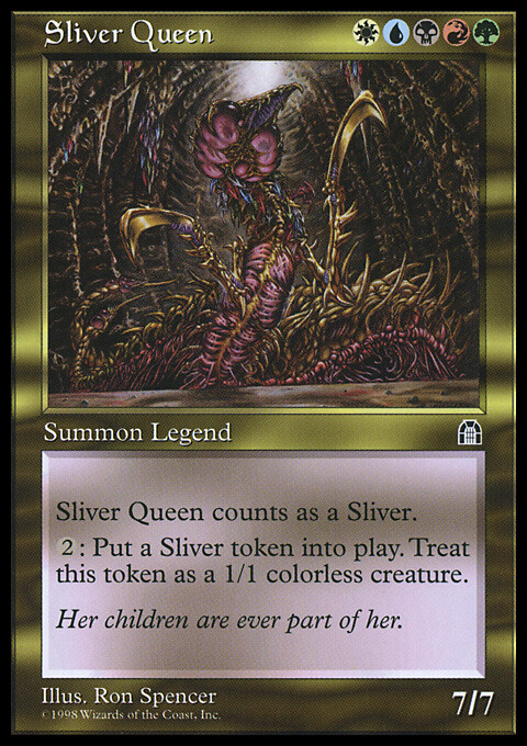 マジック：ザ・ギャザリング Queen Sliver Sliver Scryfall · #9 (OCM1) Oversized Arsenal Commander's · Queen マジック：ザ・ギャザリング