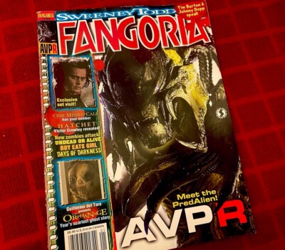 FANGORIA Issue #269 (*GOOD CONDITION*) - Hatchet, AVP: Reqiuem, Sweeney Todd
