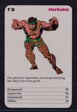 1977 German HERCULES/Herkules Marvel Superheroes Card EX/NM+ 0 Graded by PSA