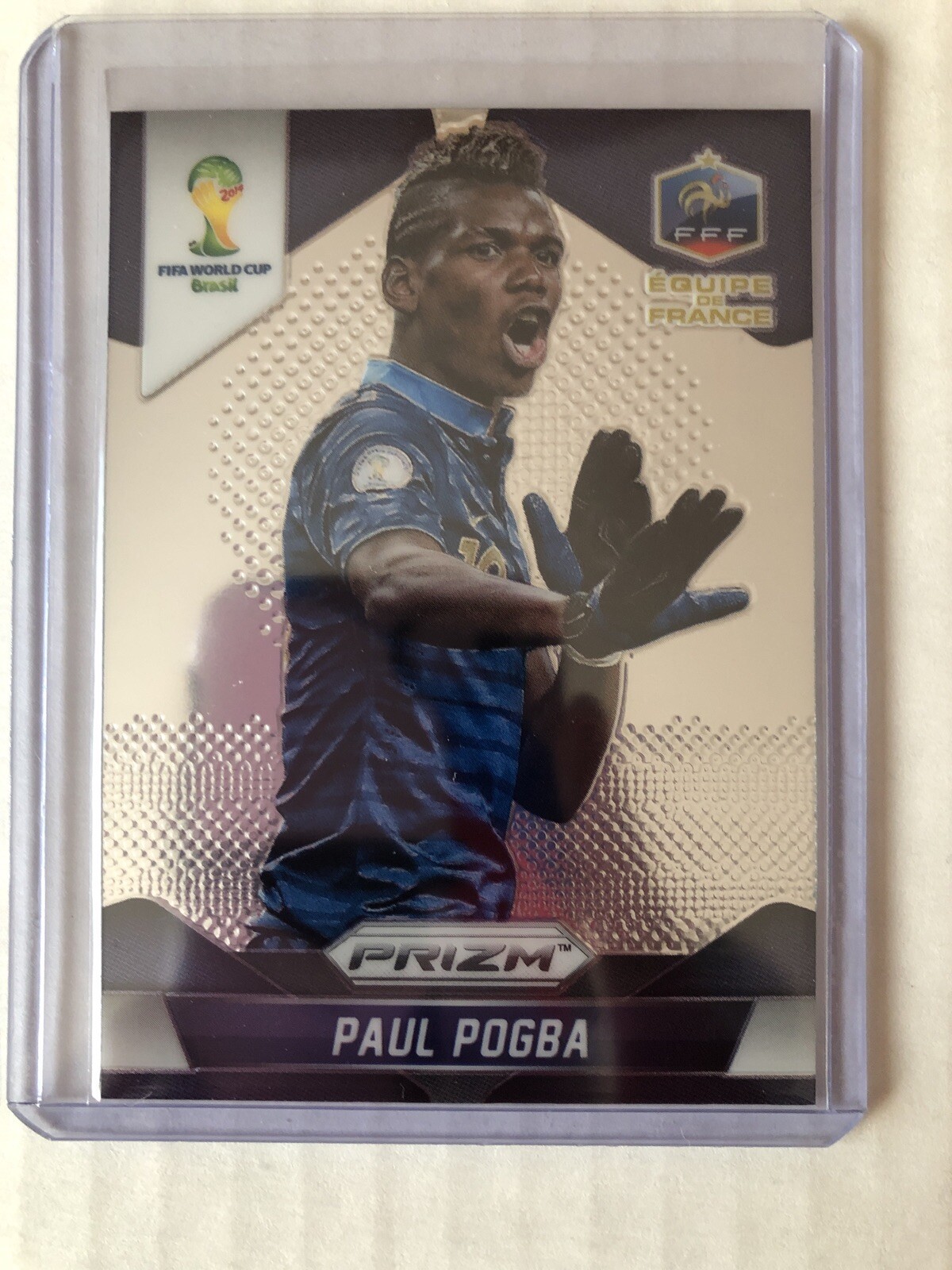PAUL POGBA 2014 Panini Prizm World Cup RC #79 FRANCE Rookie 1st Prizm
