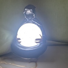 Hooded Grim Reaper Crystal Ball LED Night Lig...