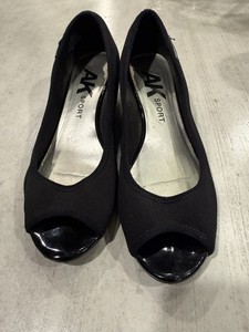 Anne Klein Sport Open Toed Wedge. 10m Women’s Shoe. Camrynne Style