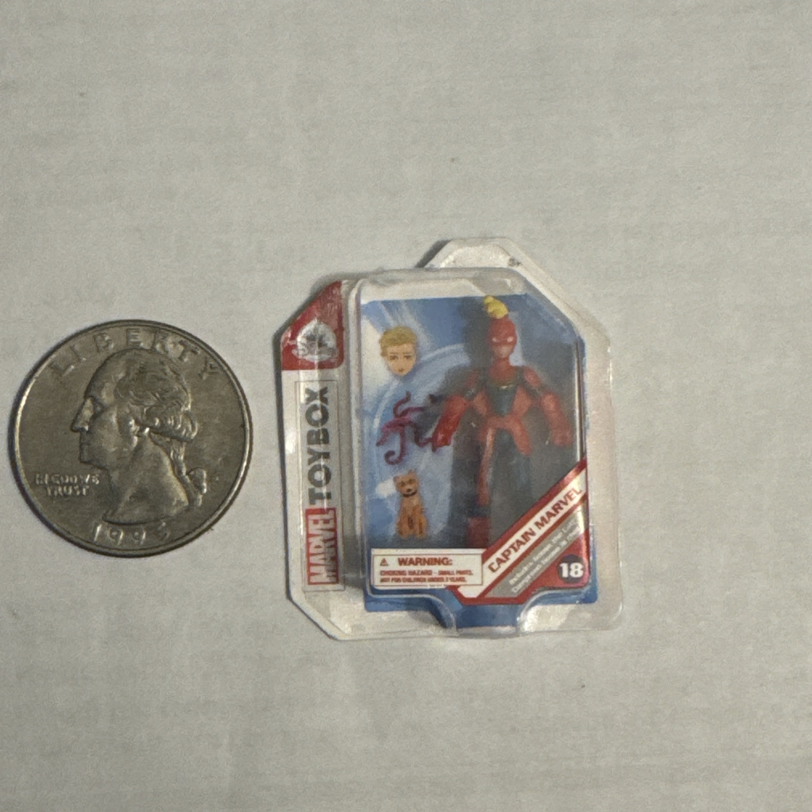 Captain Marvel Disney Mini Brands Figure L207 Japan Exclusive