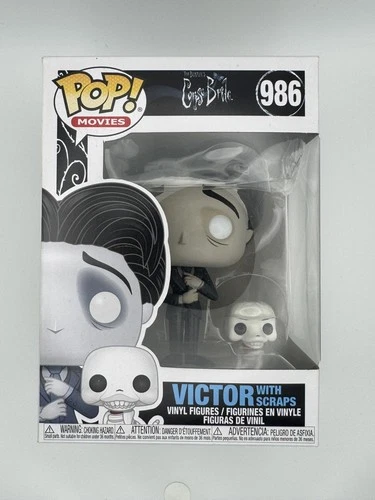Funko Pop! Movies Victor with Scraps #986 Corpse Bride Vinyl Figure Tim Burton