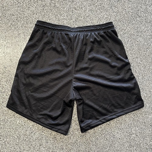 Champion Classic Mesh Shorts 9" Black Men’s Size XL Vintage 90’s C Logo - Picture 4 of 11