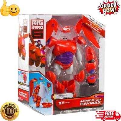 Big Hero 6 Baymax Armor-Up Action Figure Toy Model 16cm Robot Gift