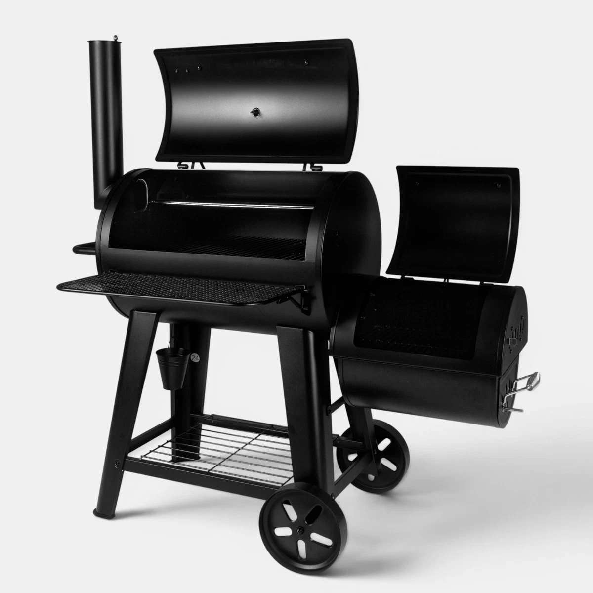 Hark Chubby Offset Smoker HK0536 - Charcoal BBQ / Grill