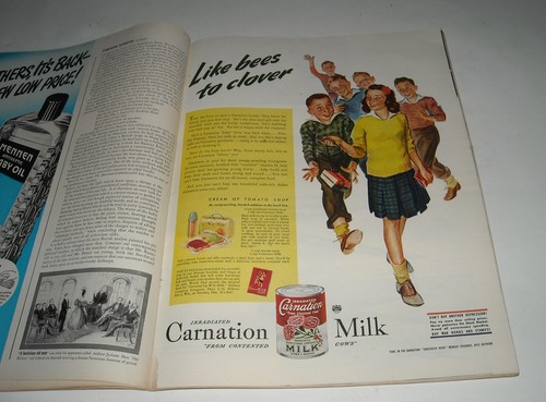 LIFE MAGAZINE October 2 - 1944 WORLD WAR 2 WWII GENERAL TRUSCOTT PARIS GGA ADS - Picture 3 of 5