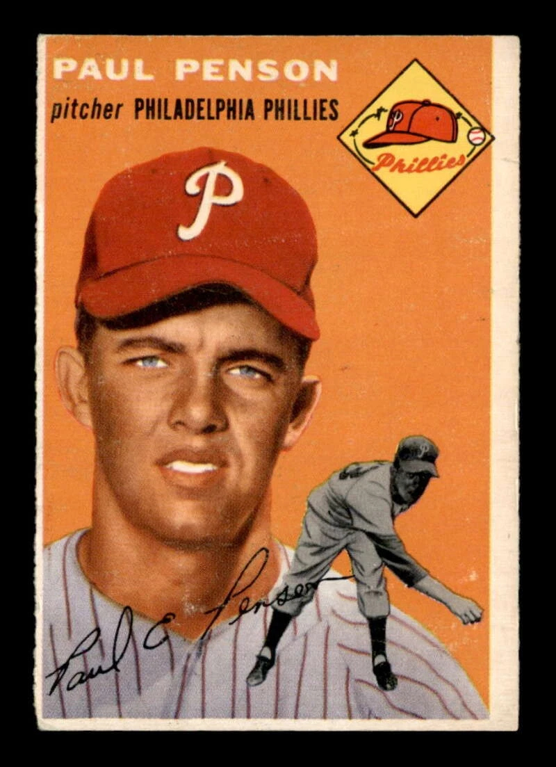 Paul Penson trading card