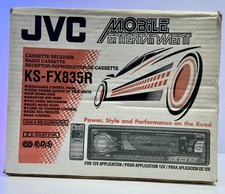 JVC KS-FX835R Car Stereo Cassette Receiver 40W x4 DAB RDS Detachable Panel Boxed
