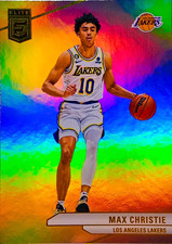 Max Christie 2023-24 Donruss Elite Basketball Holo Refractor Base Card # 68 NBA
