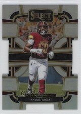 2023 Panini Select Concourse Silver Prizm Die-Cut Andre Jones #98 7l6
