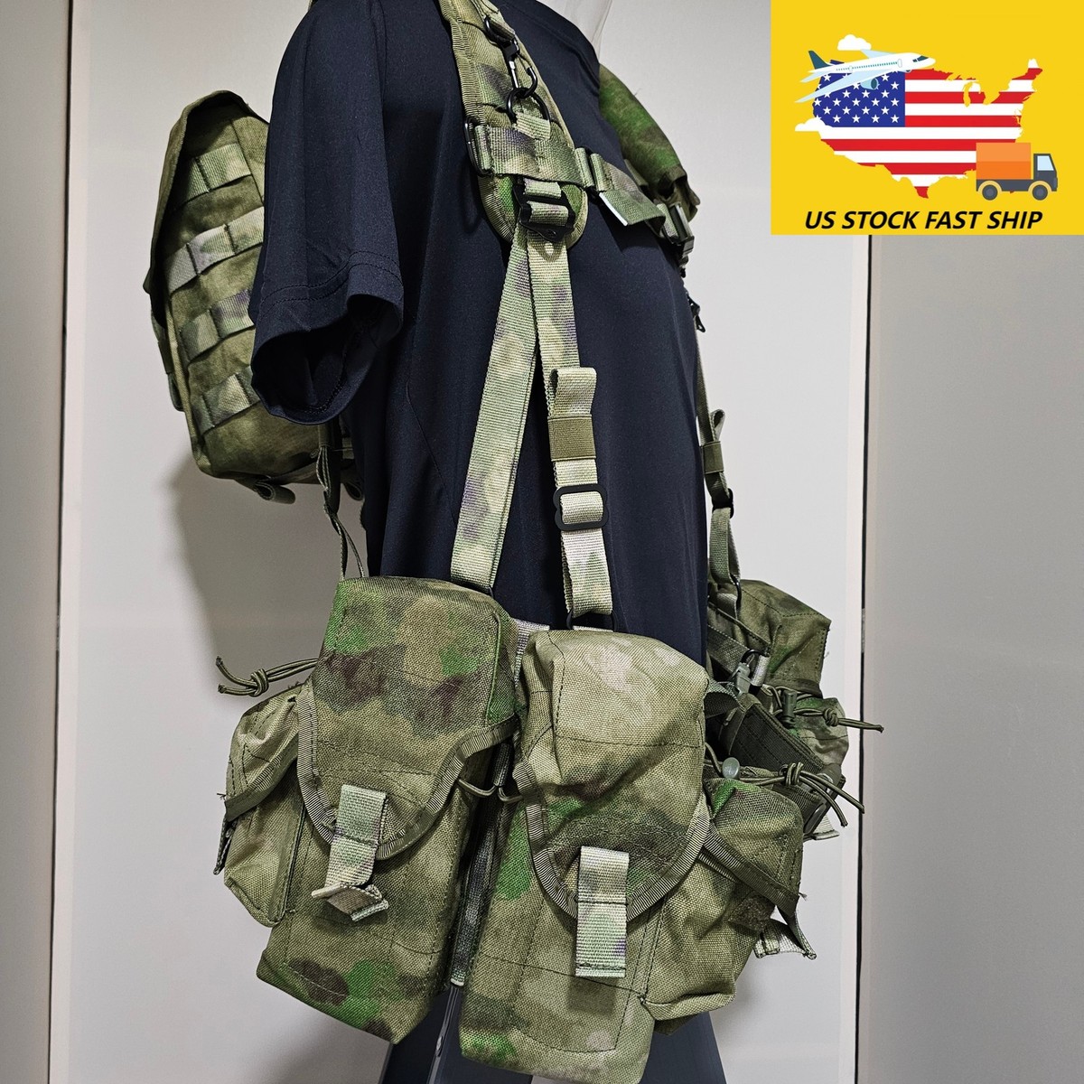 US STOCK ] Russian SSO SBRUYA SMERSH M1 Tactical AK VOG MOLLE FG