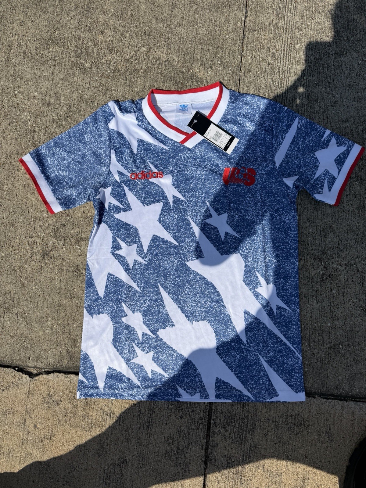 VINTAGE USA WORLD CUP JERSEY 1994 Adidas Size Small